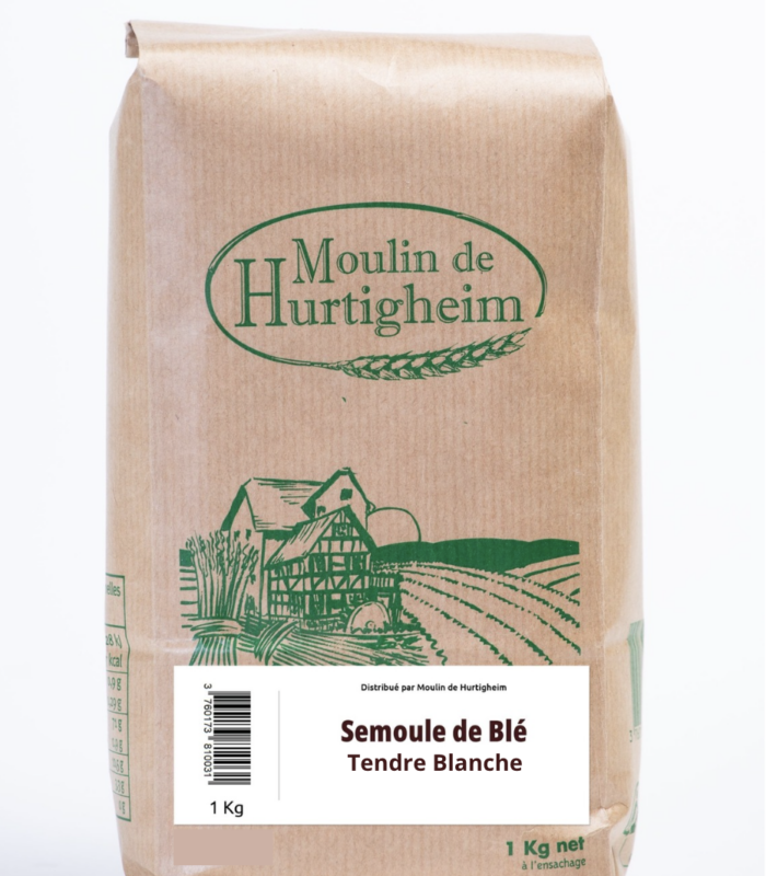 Semoule de blé tendre