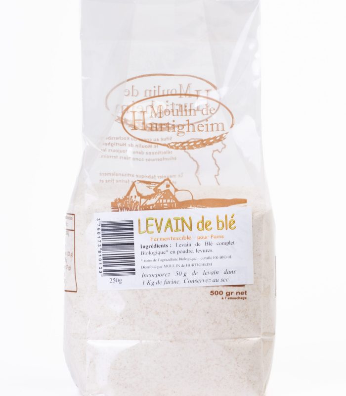 LEVAIN fermentescible de blé complet BIO