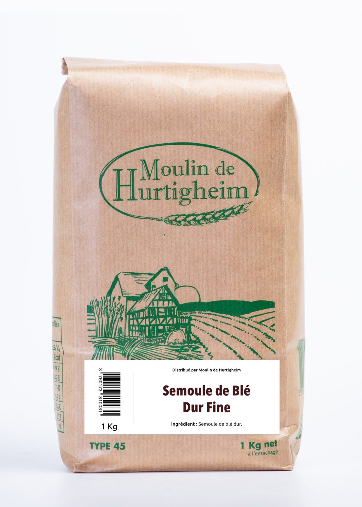 Semoule de blé dur fine