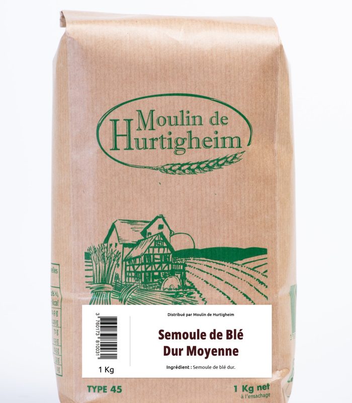 Semoule de blé dur moyenne