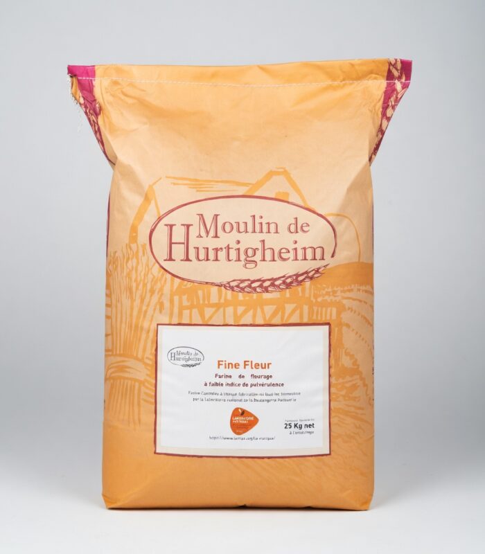 Fine fleur - Farine de fleurage à faible indice de pulvérulence